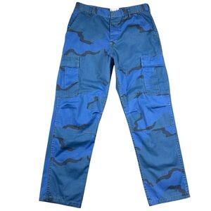 RILEY Womens VINTAGE Military Camouflage Cargo Pants MEDIUM Baggy Y2K